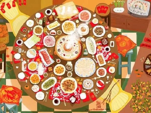 這些年夜飯宣傳廣告語，把顧客吸引到你的餐廳！