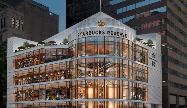 光中國同店銷售就增了 7%，星巴克重申全球開 12000 家新店的小目標(biāo)|餐飲界