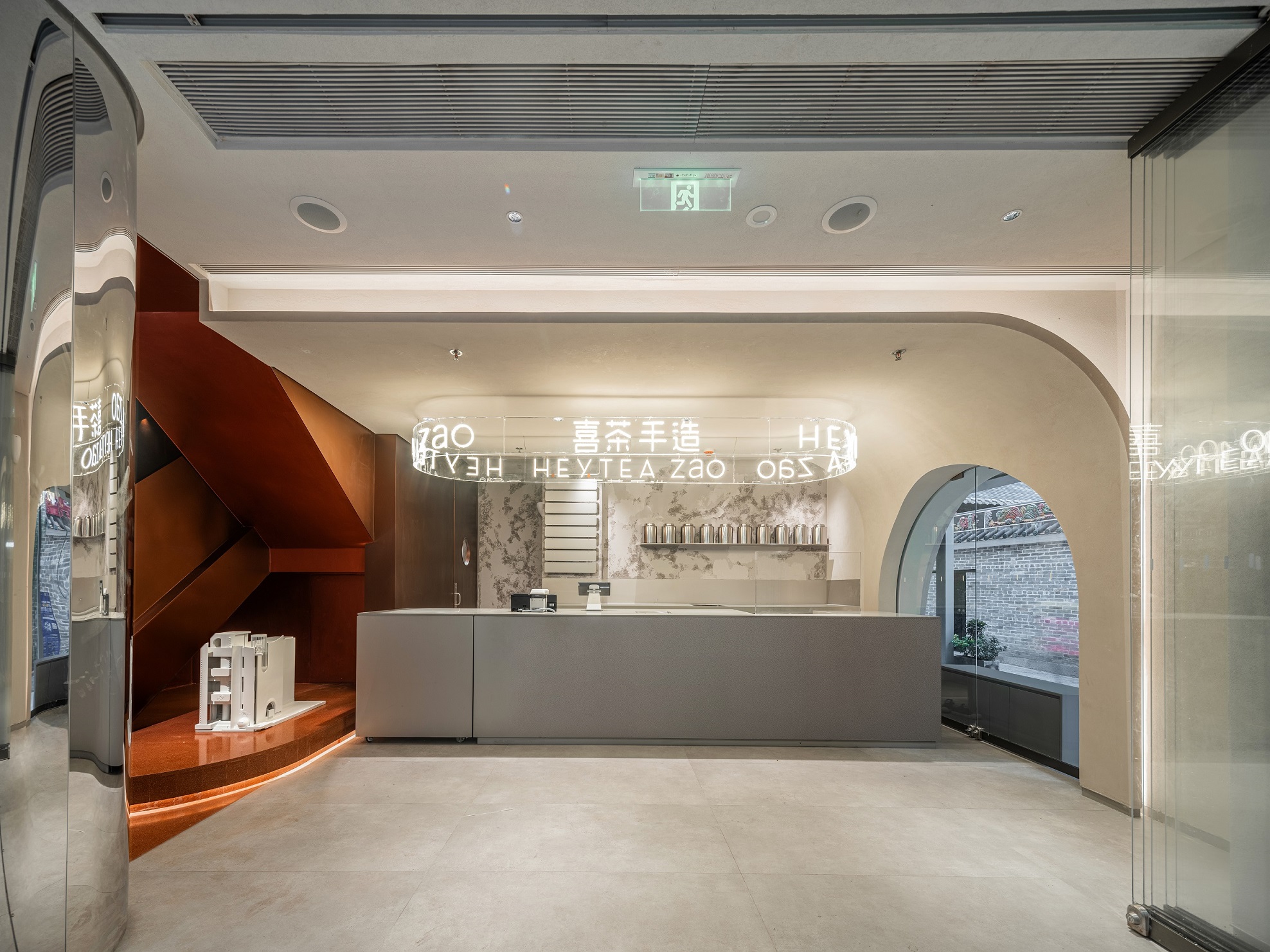 重新定義靈感茶飲空間，喜茶全球首家手造店落戶深圳南頭古城！|餐飲界